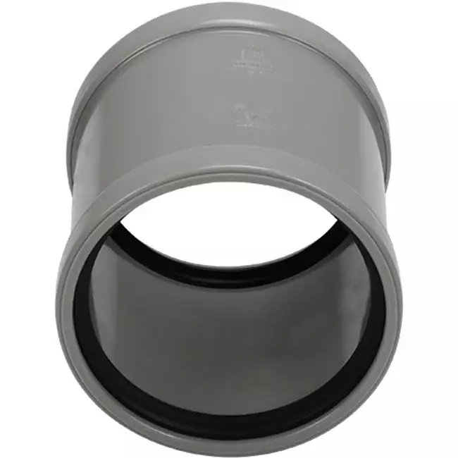 Wavin Ventiza m-overschuifmof PVC rond 125 mm SN4