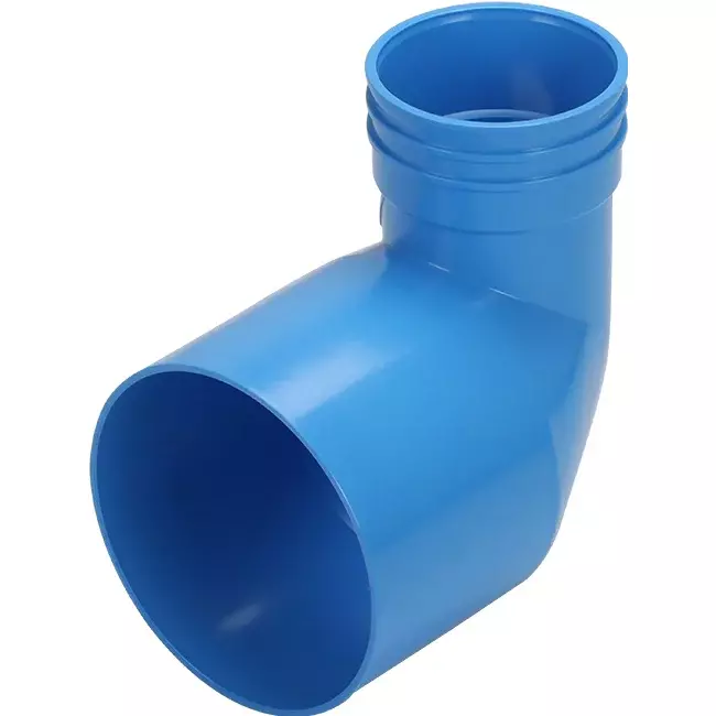 Wavin Ventiza élément terminal 90 degrés PVC rond 125x80x50 mm M/M