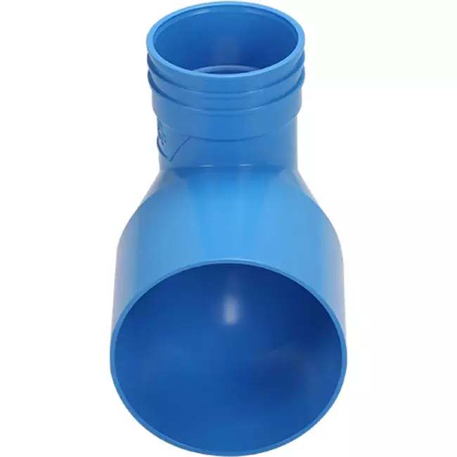 Wavin Ventiza élément terminal 90 degrés PVC rond 125x80x50 mm M/M