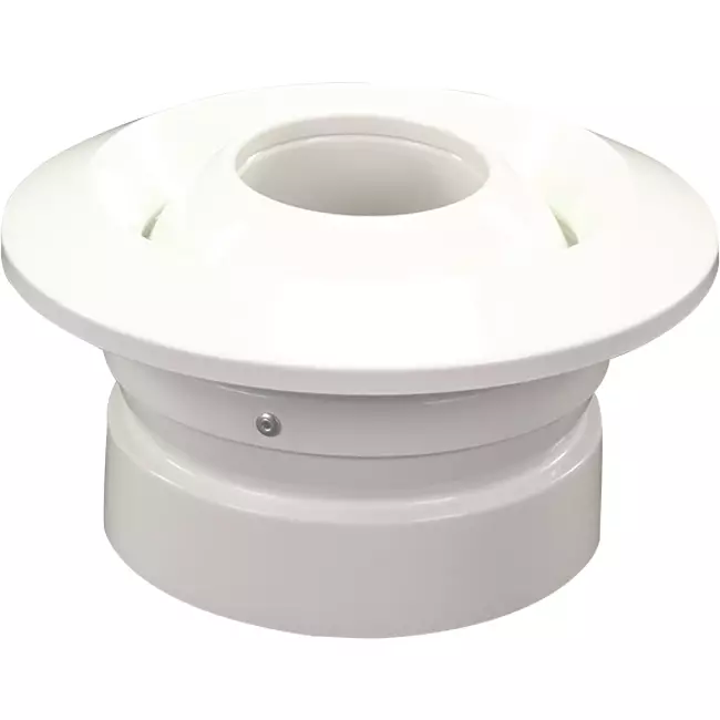 Diffuseur à jet 125mm Montage murale et plafond RAL 9010