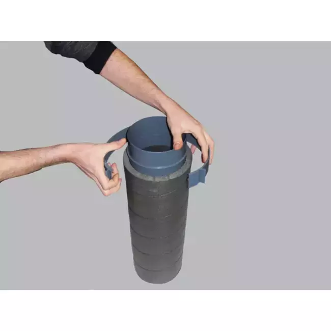 Ubbink Aerfoam koppelstuk 200 mm