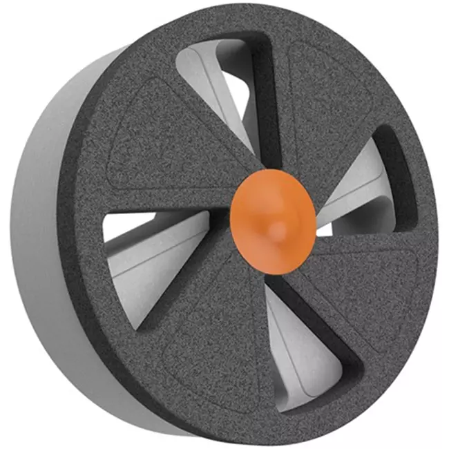 Ergovent instucbaar frameloos ventilatieventiel rond 160 mm