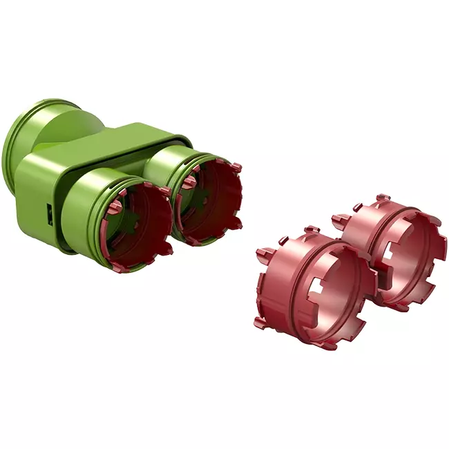 Ubbink Air Excellent 55SC-23C connecteur pour boîtier de distribution d'air DBOX 200/800