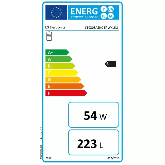 LG sanitair warmwatertank Single Coil 223L RVS met buffervat 62L