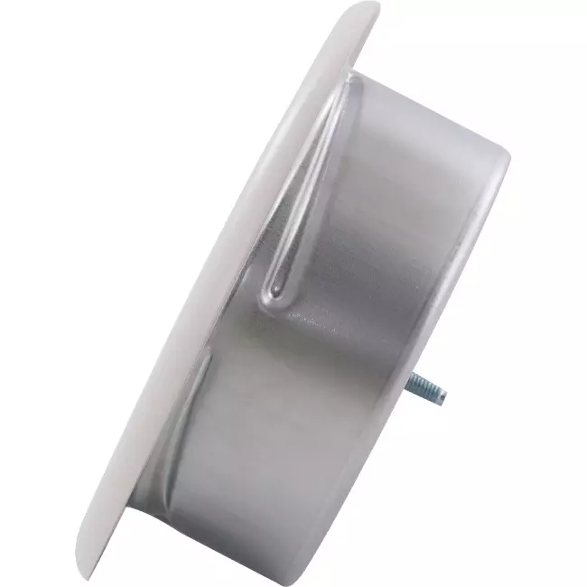 Soupape de ventilation 125 mm métal - S-DVS125 RAL9016