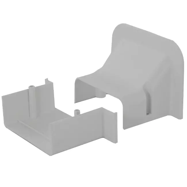 Rosace murale ClimaConnect pour canal de montage 75 mm - RAL 9010