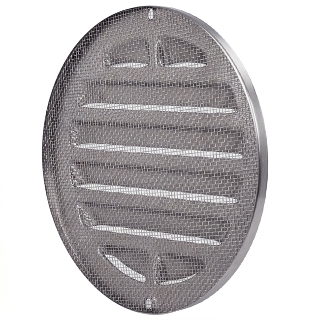 Grille extérieure ronde 80 mm SS304