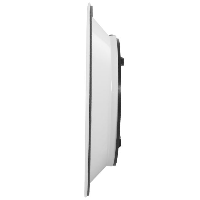 Diffuseur plafonnier rond avec motif fixe Ø 200 mm - RAL9016