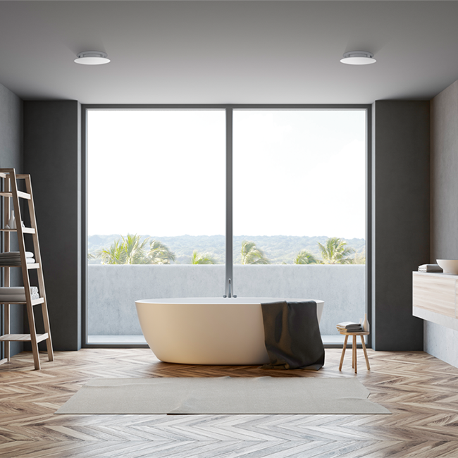 ClimaConnect Design ventiel rond Ø 125 mm - wit
