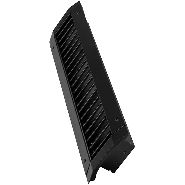 Grille de conduit ClimaConnect à double réglage 1025 x 125 mm pour conduits de 315 à 900 mm - RAL 9005