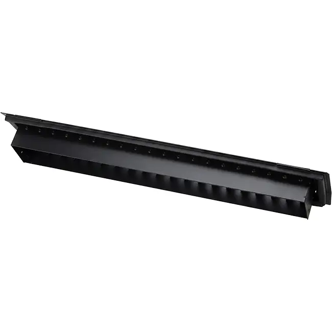 Grille de conduit ClimaConnect à double réglage 1025 x 125 mm pour conduits de 315 à 900 mm - RAL 9005