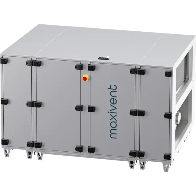 Maxivent WTW luchtbehandelingkasten met tegenstroomwisselaar 7600 m3/h horizontaal horizontaal links - PHE 7600 H OOJL T 02