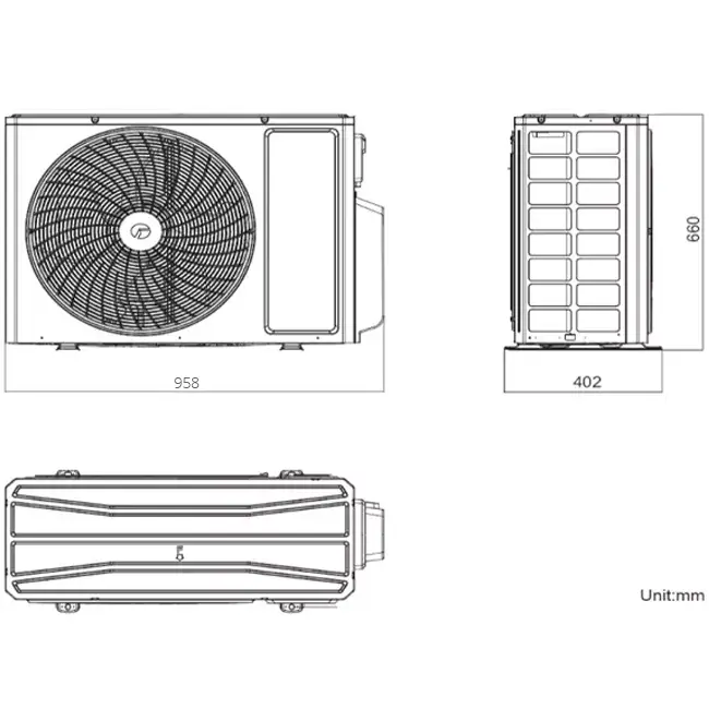 Tosot Nordic Ultra by Gree R32 2,7-3,6 kW set