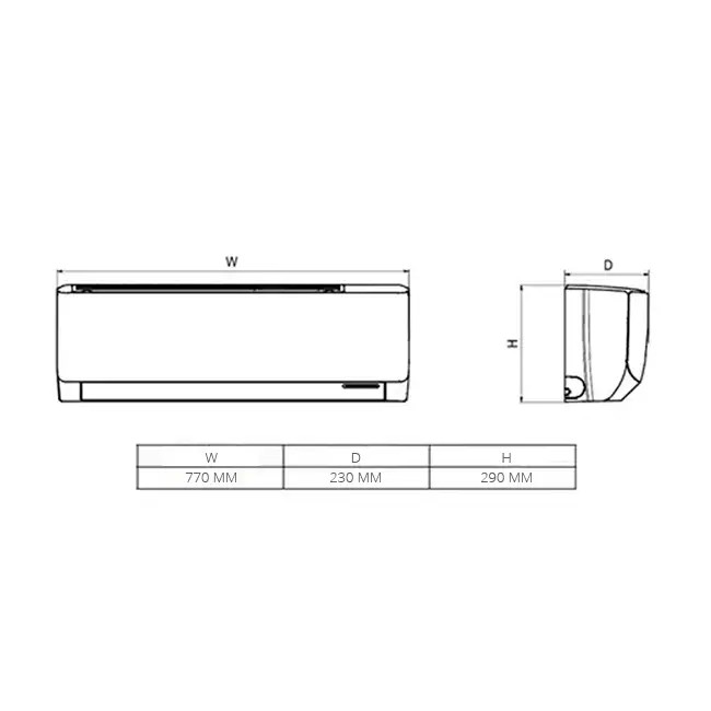 Tosot Nordic Ultra by Gree R32 2,7-3,6 kW set