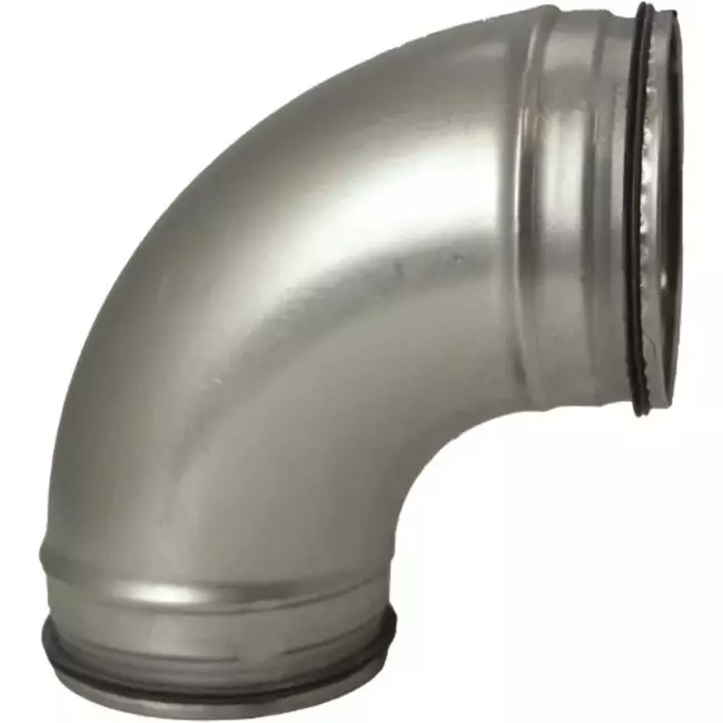 Ronde spiro bocht 90° Ø 150mm voor spirobuis