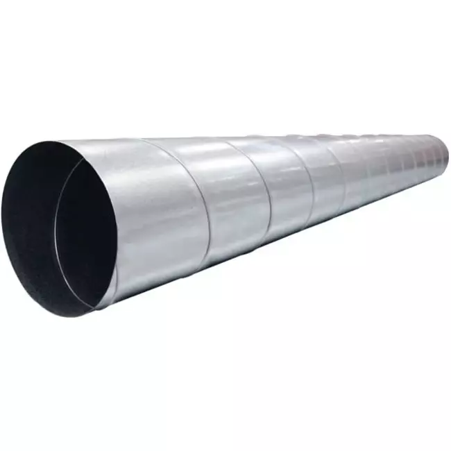 Spirobuis Ø 150mm lengte 3 meter - Gegalvaniseerd