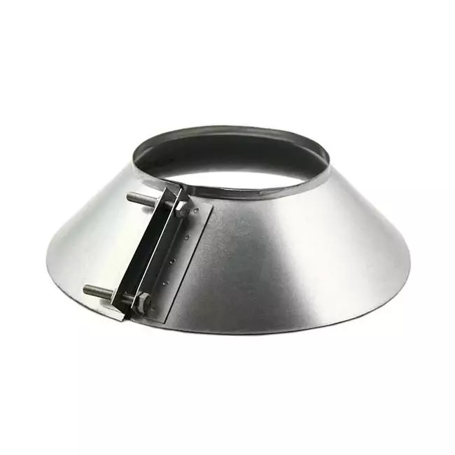 Stormkraag Ø 125mm - Regenrand spirobuis