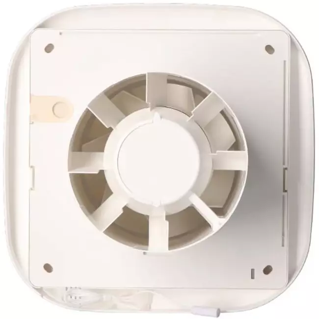 Badkamerventilator Supra Design - Met nalooptimer en vochtsensor - Vent Axia - Ø 125 mm - 125HT