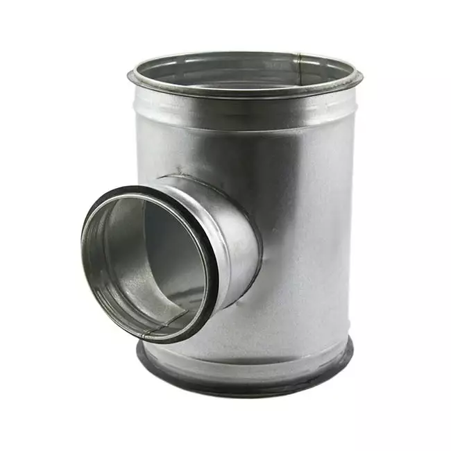T-stuk Ø 630 mm - Ø 450mm voor spirobuis (90°)