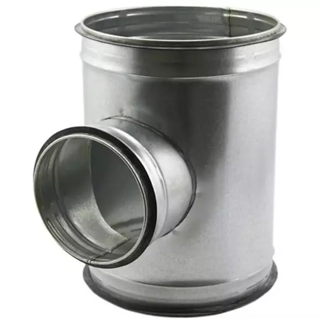 T-stuk Ø 450mm - Ø 355mm voor spirobuis (90°)