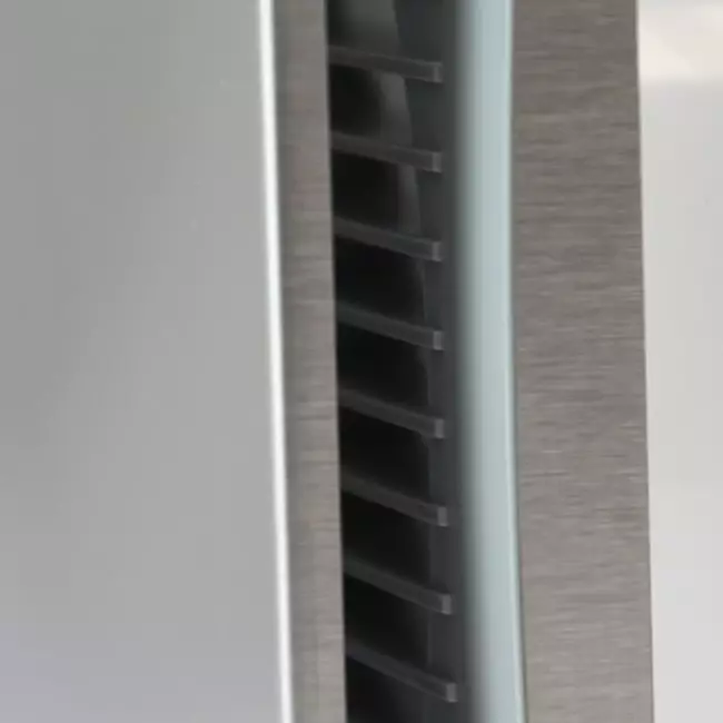 Badkamerventilator Ø 100 mm RVS met timer - Design EET100Ti