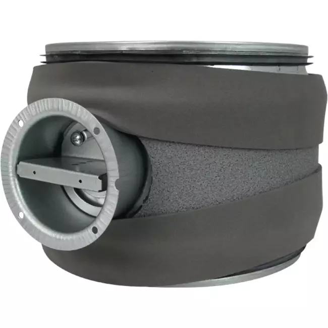 Thermoduct 13 mm handbediende regelklep diameter 355 mm geïsoleerd