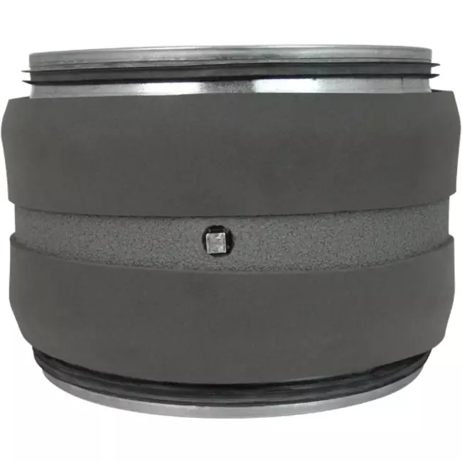 Thermoduct 13 mm handbediende regelklep diameter 355 mm geïsoleerd