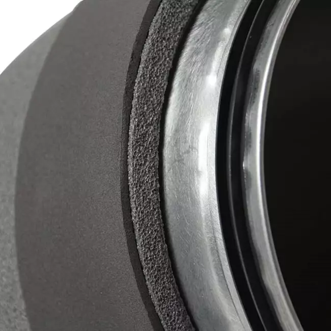 Thermoduct geïsoleerde bocht 90 graden diameter 200 mm