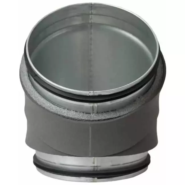 Thermoduct geïsoleerde bocht 45 graden diameter 250 mm