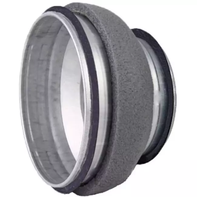 Thermoduct 13mm verloopstuk 180-125mm geisoleerd