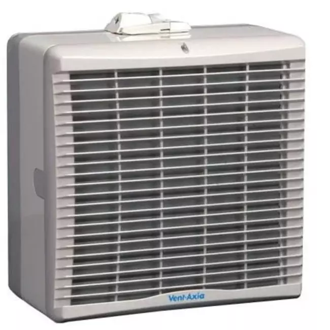 Vent-Axia raamventilator met aansluitdiameter 184 mm - 360 m³/h - TX6WW