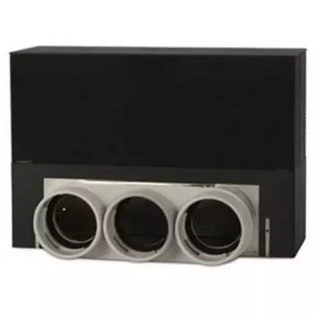 Vent-Axia Uniflexplus vloercollector 3 x Ø69mm incl. 2 x afdichtdeksels Ø69mm