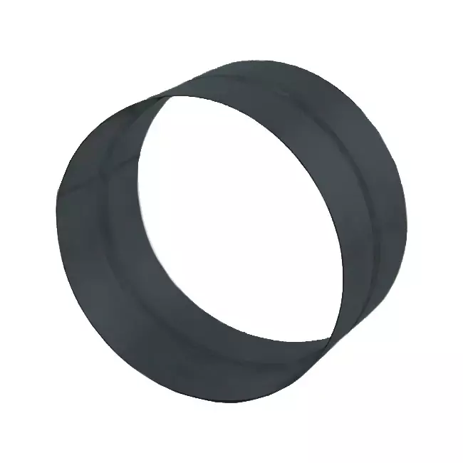 Raccord femelle pour raccords spiralés Ø 100 mm - sur mesure RAL7016
