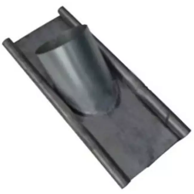Thermoduct loodslab diameter 180mm - 57 graden