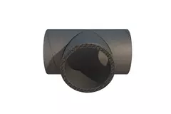Ubbink Aerfoam 90 graden T-stuk 125 mm