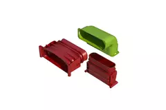 Ubbink Air Excellent 45SC kit bocht verticaal