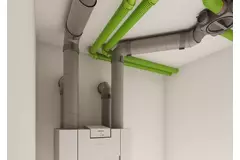 Ubbink WTW wandunit Ubiflux Vigor W325 2/2 rechts
