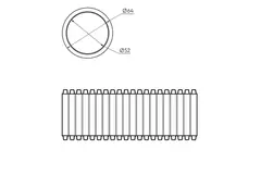 Ubbink Air Excellent 50m 23C flexibel 63 52 antimicrobiële