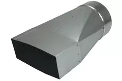 Verloopstuk 170x80 mm naar diameter 150 mm tbv instortkanaal