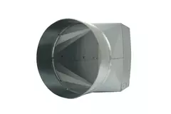 Verloopstuk 170x80 mm naar diameter 150 mm tbv instortkanaal