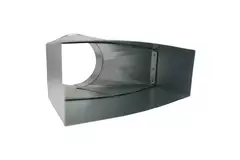 Verloopstuk 170x80 mm naar diameter 150 mm tbv instortkanaal