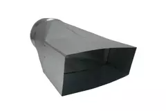 Verloopstuk 170x80 mm naar diameter 150 mm tbv instortkanaal