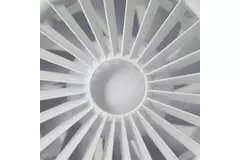 Badkamerventilator Ø 120 mm wit - aRid 120 BB
