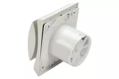 Itho Daalderop Badkamerventilator Ø 100 mm- wit met timer BTV-N201 T