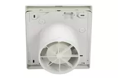 Itho Daalderop Badkamerventilator Ø 100 mm- wit met timer BTV-N201 T