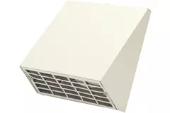 Afdekkap WTW HRU wall Ø100 - RAL9010