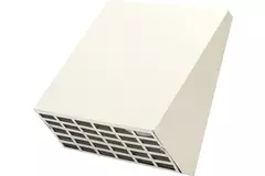 Afdekkap WTW HRU wall Ø150 - RAL9010