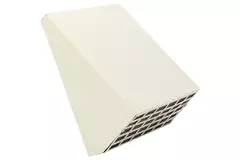 Afdekkap WTW HRU wall Ø150 - RAL9010