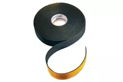Isolatietape neutraal 50mm - zwart (rol 15m)