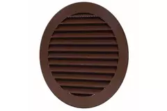 Schoepenrooster diameter 100 mm bruin - VR100B